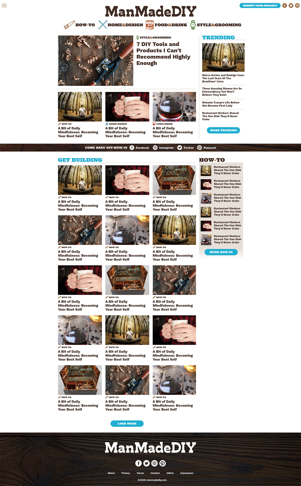 ManMadeDIY Desktop - HOME – 1